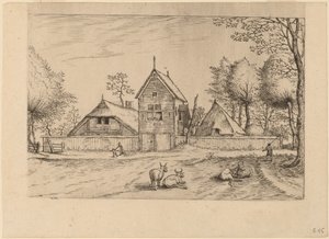 农庄 作者 Johannes van Doetechum，长老和卢卡斯
