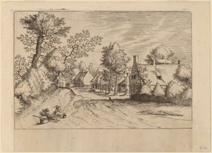 村道 作者 Johannes van Doetechum，长老和卢卡斯