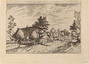 村街 作者 Johannes van Doetechum，长老和卢卡斯