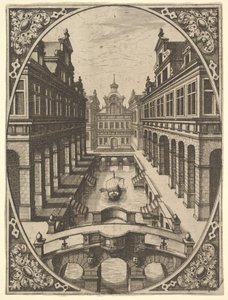 板块来自Scenographiae...，约1560年。
