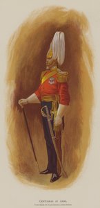 武装的绅士(彩色平版印刷) 作者 约翰（后）查尔顿