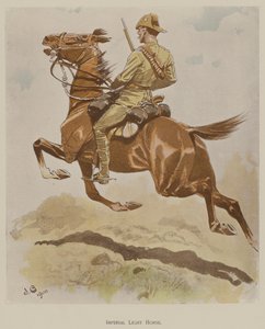 帝国轻骑兵（彩色平版印刷 作者 约翰（后）查尔顿