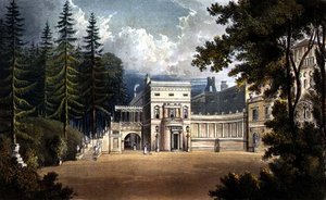 Deepdene，来自阿克曼的 "艺术文献库"。 作者 约翰（后）根德尔