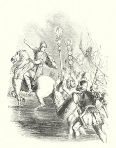 Caesar crossing the Rubicon (engraving)