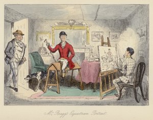 John Leech illustration for Mr Sponge