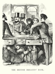 Punch cartoon: The British Brigands