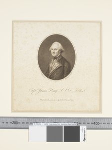 三、 James King 船长，由 Francesco Bartolozzi（1727–1815 年）雕刻，约 1773-84 年（雕刻）