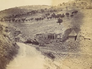 亚伯拉罕、撒迦利亚和圣雅各的坟墓，1860年代。