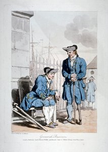 格林威治养老金领取者》，1808年 作者 约翰·奥古斯都·阿特金森