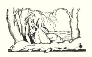 拜伦勋爵为《唐璜》创作的插图（石版画）