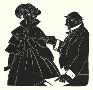 古斯塔夫-福楼拜的《包法利夫人》插图（石版画） 作者 约翰奥斯汀