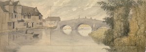 牛津的Hythe桥，1789年 作者 约翰·浸信会