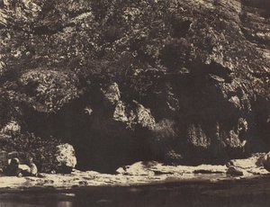 阿尔及利亚康斯坦丁附近的鲁梅尔河岸，约1855-56年。 作者 约翰·比斯利·格林