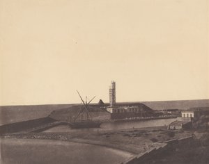 在阿尔及利亚港口的船，1853-54年。 作者 约翰·比斯利·格林
