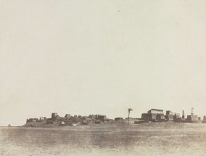 卢克索景观，1854年。 作者 约翰·比斯利·格林