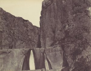 瀑布，康斯坦丁，1856年。 作者 约翰·比斯利·格林