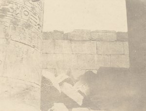 卡纳克（Karnac），Hypostyle Hall，北墙（内侧） 作者 约翰·比斯利·格林