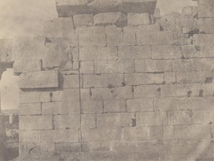 卡纳克（Karnac），Hypostyle Hall，南墙（正面） 作者 约翰·比斯利·格林