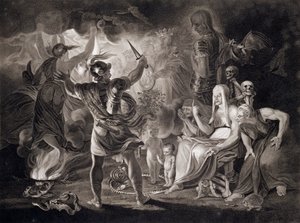 麦克白，三个女巫和赫卡特，1805年