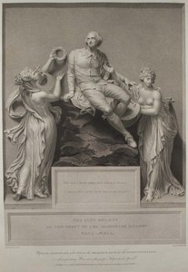 莎士比亚与文学的缪斯和绘画的天才，1803年