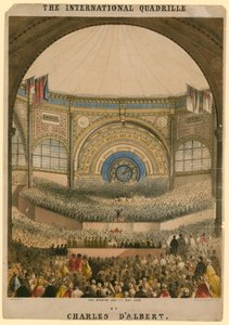 查尔斯·德阿尔伯特的国际四元组，开幕日，1862年5月1日