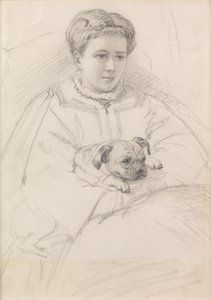 Georgina Weldon（铅笔 作者 约翰·布雷特