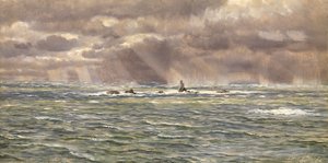 Longships，1872年 作者 约翰·布雷特
