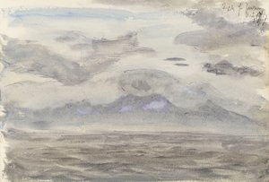 多云海景 作者 约翰·布雷特