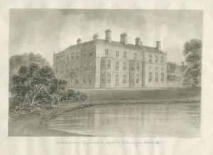 Biddulph - Knypersley Hall [new] : sepia drawing 作者 约翰·巴克勒