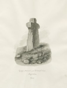 Biddulph Hall-十字架：棕褐色图纸 作者 约翰·巴克勒