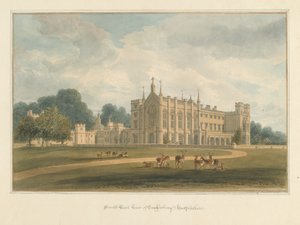 赫特福德郡-Cashiobury，1815年 作者 约翰·巴克勒