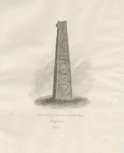伊兰教会-古代十字架：棕褐色绘画，1847年 作者 约翰·巴克勒