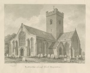 Leigh Church：棕褐色绘图 作者 约翰·巴克勒