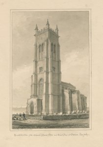 诺福克-克罗默-圣彼得和圣保罗教堂：乌贼墨画，1847年