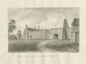 Rushall Hall：棕褐色水洗图 作者 约翰·巴克勒