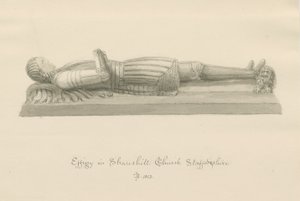 Tchalitchi cha Shareshill- Chojambula chodabwitsa kwa [Sir Humphrey Swynnerton]: kujambula kwa sepia 作者 约翰·巴克勒