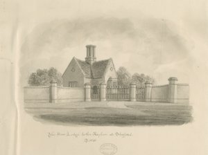 斯塔福德-庇护新旅馆：棕褐色画，1843年