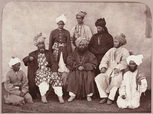 穆罕默德·扎希尔·汗（Mohamed Zahir Khan）和阿斯兰·汗（Aslam Khan），1879年