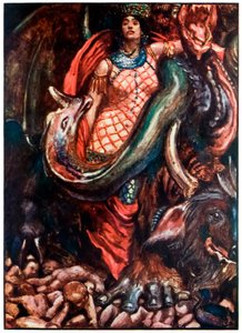 “然而，它由一位女士统治”，来自“朝圣者从这个世界的进步，到即将来临”，约翰·班扬 作者 约翰·拜姆·李斯顿·肖