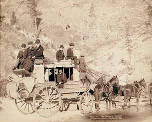 The Old West Deadwood Stagecoach 作者 约翰·CH·格拉比尔