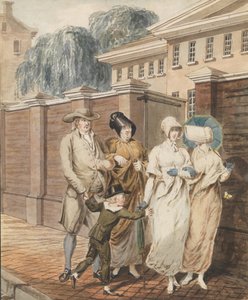主日早晨在拱门街会议厅前，费城，1811-约1813。