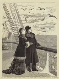 加拿大新任总督，萨尔马提亚人，荣誉守卫 作者 John Charles Dollman