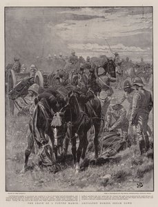 强迫三月的价格，炮兵马击败 作者 John Charlton