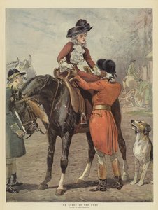 狩猎女王（chromolitho）