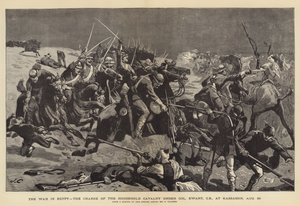 8月28日，埃及的战争，Ewart上校下的家庭骑兵指控，在Kassassin