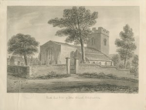 奥尔顿教堂：棕褐色绘画，1841年