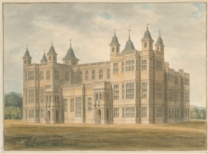 埃塞克斯（Essex）-奥德利恩德（Audley End），1811年 作者 约翰·切塞尔·巴克勒