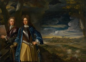 迈克尔-理查兹1673-1721年和约翰-理查兹1669-1709年在1690年、1700年围攻贝尔格莱德的时候。 作者 约翰·克洛斯特曼