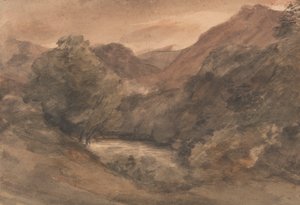 博罗代尔：1806 年 10 月 1 日晴天后的傍晚 作者 约翰·康斯特勃
