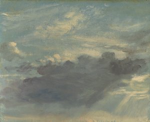 云研究，约1821-22年 作者 约翰·康斯特勃